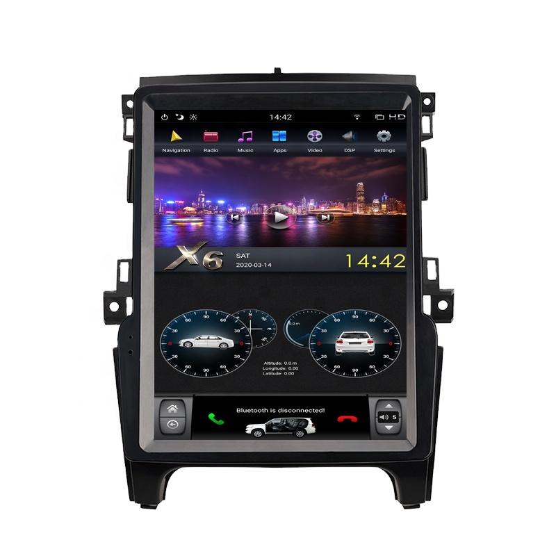 13 ''PX6 Tesla экран Android для Ford Ranger 2016 - 2020 Автомобильный мультимедийный плеер стерео радио GPS Navi головное устройство аудиосистема