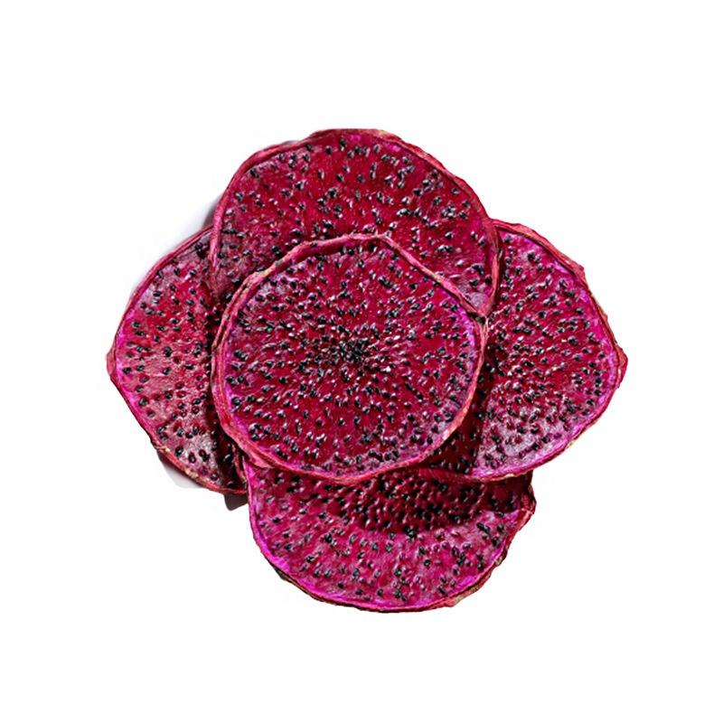 Health Dry Fruit Slices without Additives for Tea Freeze - Dried Red Dragon Fruit Slices Tea