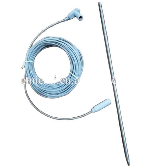 30cm grounding rod with 12 meters cable for earth ground