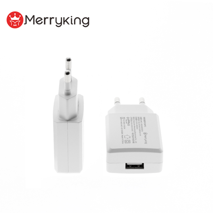 iec 60950 approval 5V 2.4A 2.5A USB travel adapter with EK wall mount type