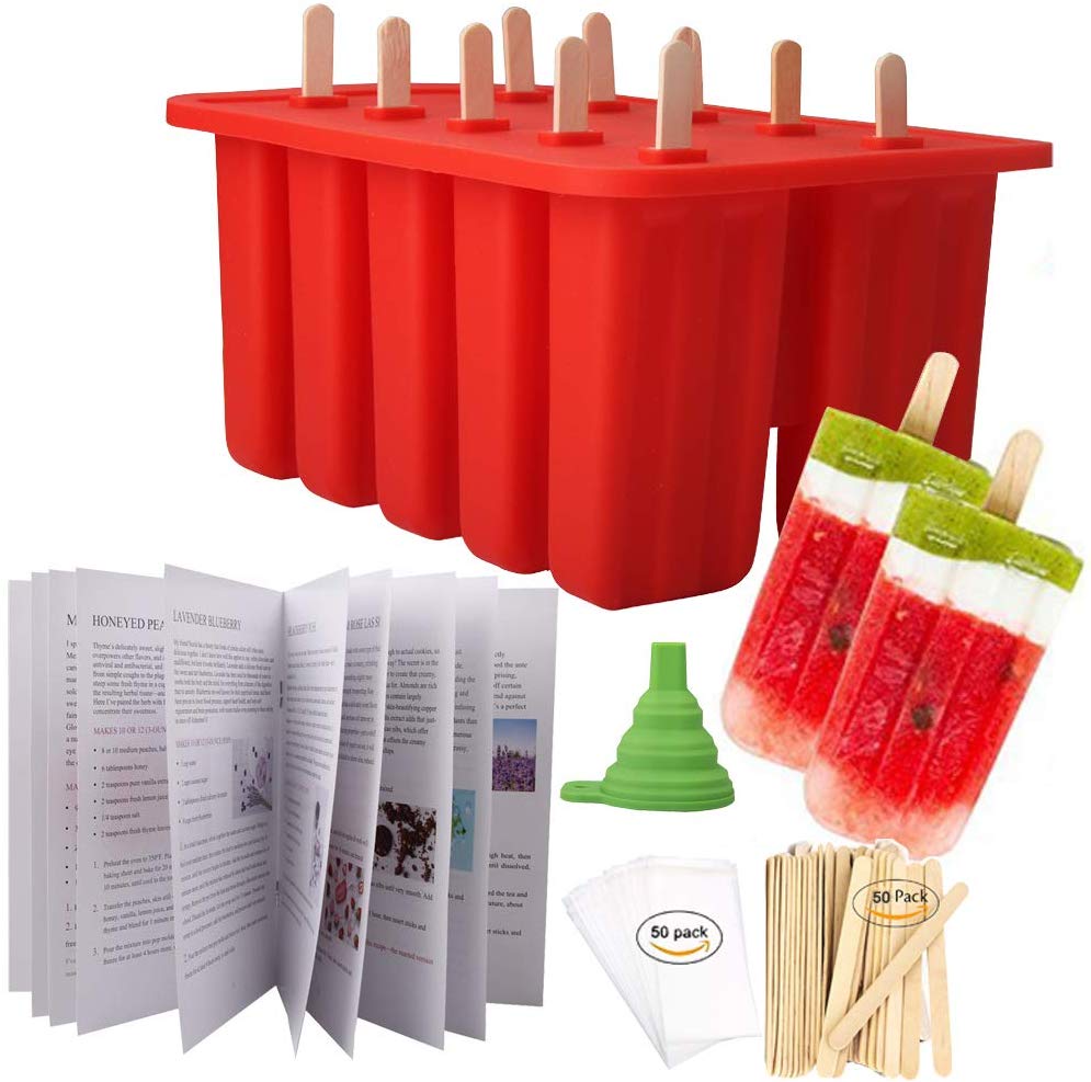 Disposable Silicone ice cream molds commercial popsicle mold for ice cream maker