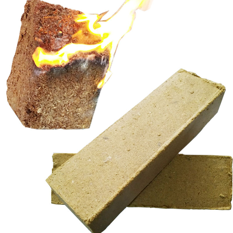 High Quality Smokeless Long Burning Time Fire Log for Barbecue Camping Outdoor Solid Fuel