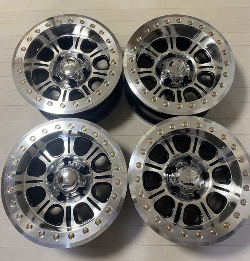 Колесо из сплава FR102A BEADLOCK 16X8.0 6H139.7 ET-25 CB110.2 для TOYOTA LC70 LC75 HJ60 LC80 и NISSAN Y60 Y61