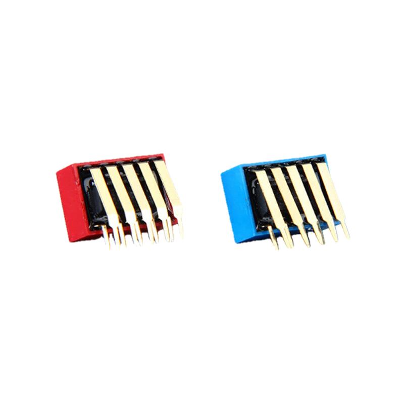 DA-E05 5 Pin SPST пуш-ап электронный переключатель красный DIP-переключатель