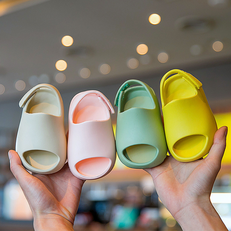 Summer Kids EVA Beach Blank Slippers Slides Baby Slides Indoor House Kids Slides Slippers