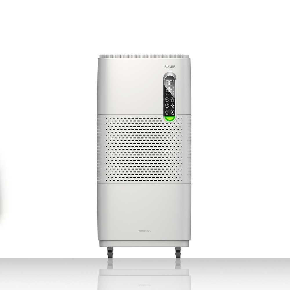 RUNAL New Purifiers Evaporative No Fog Mist Free Uv Smart Home And Office Big Large Capacity Industrial Cool Air Humidifiers