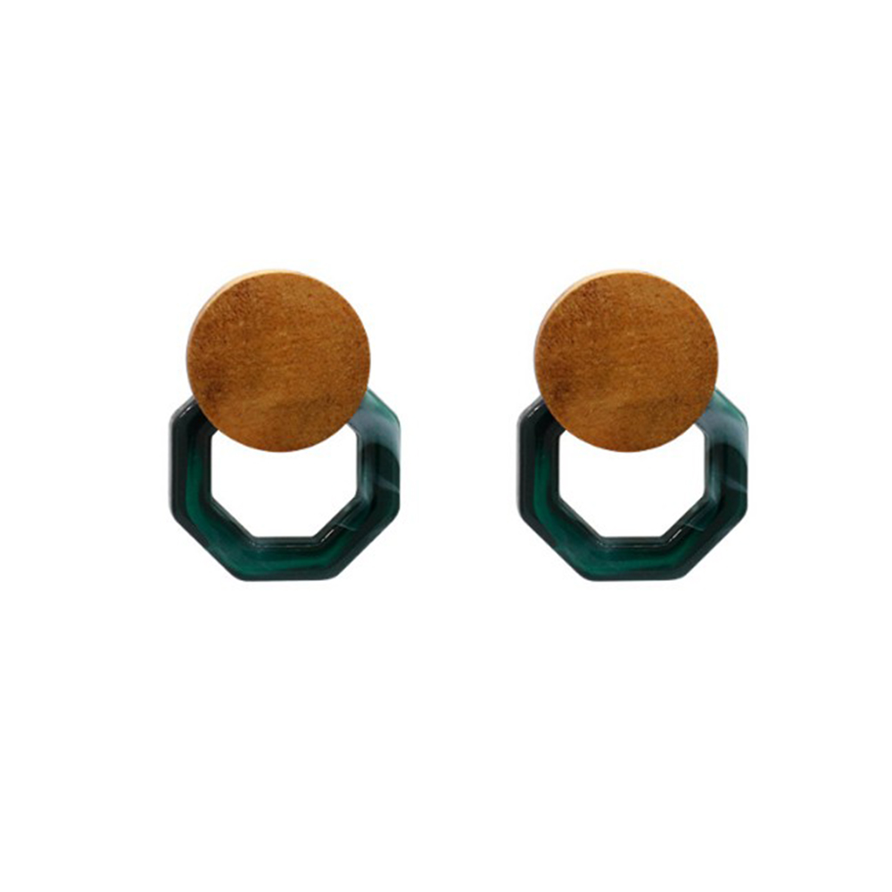 Ins cool style Morandi Earrings net red chic geometric Earrings 2020 NEW