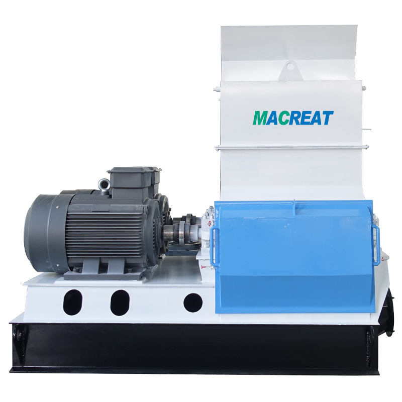 Высокоэффективная дробилка для древесины MACREAT, молотковая мельница, гранулятор GXP65 * 75 для продажи