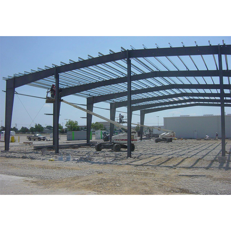 Light pre assembly beams H column fabrication large span storage buildings for warehouse