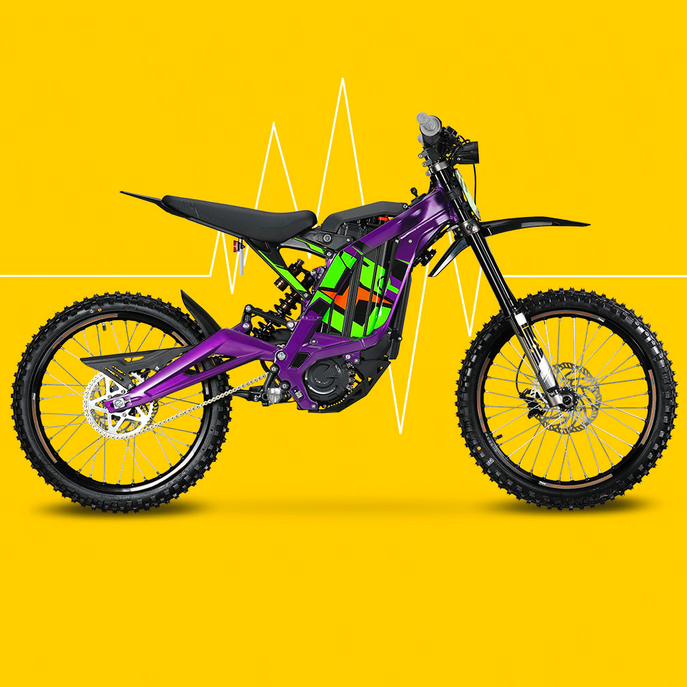 Sur Ron Light Bee X 60 в, 6000 Вт, полностью подвесной спортивный горный электровелосипед, электрический велосипед, мотоцикл, внедорожный электровелосипед