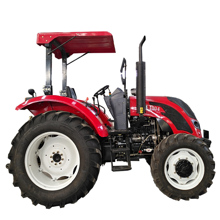 Горячая продажа Китай известный YTO двигатель 4WD QLN-1004 сельское хозяйство колесный трактор для сельского хозяйства оборудование для продажи Южная Африка