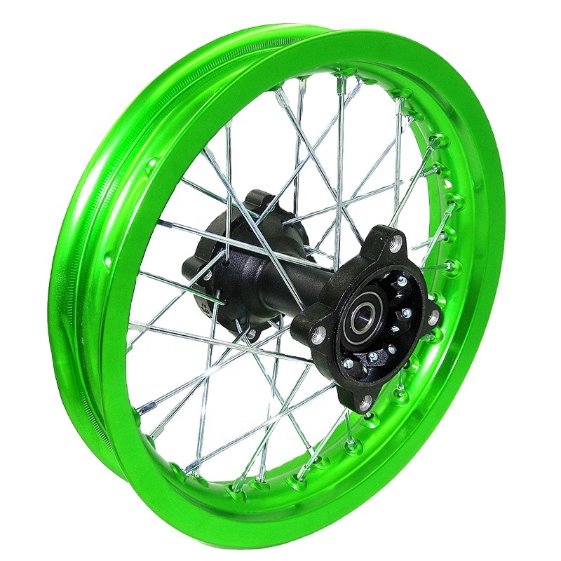 HDMP мотоциклетные диски 1,85-12 задние колеса 12 дюймов обода для 50CC 70CC 90CC 110C маленький Dirt Pit Bike детский мотокроссный мини гоночный велосипед