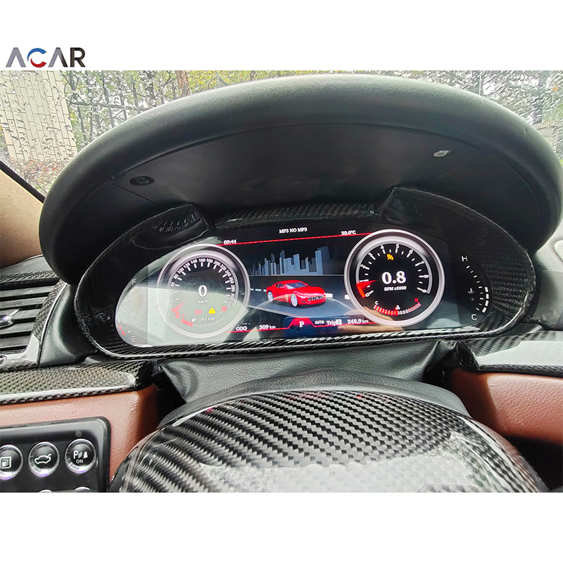Система Linux ACAR, 12,3 дюйма, спидометр, Приборная панель автомобиля, цифровой кластер для Maserati Quattroporte