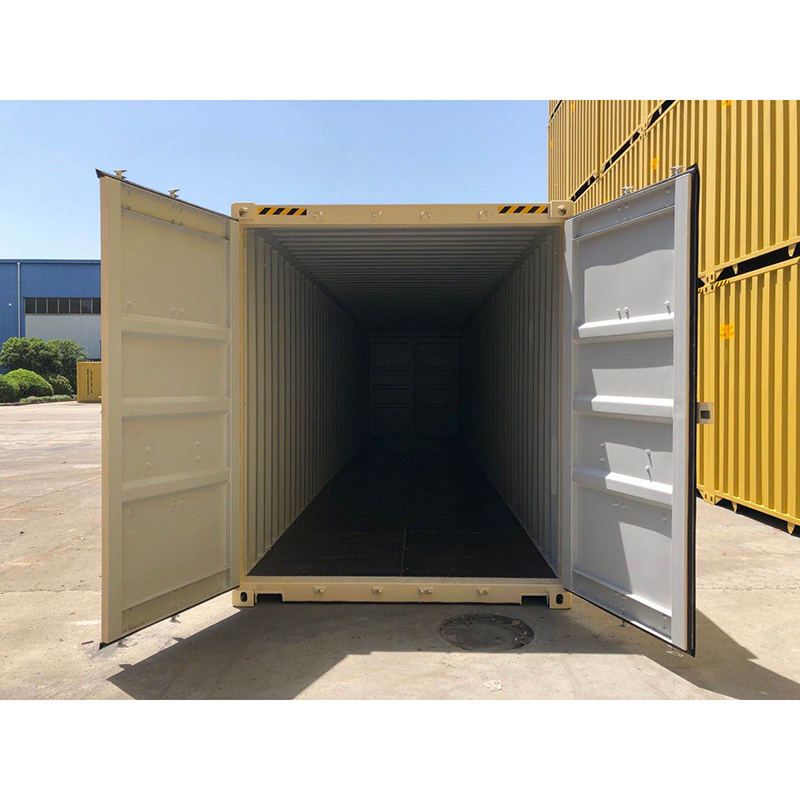double door shipping container prefab new 40 HQ sea cargo portable dry ISO shipping container of HYSUN