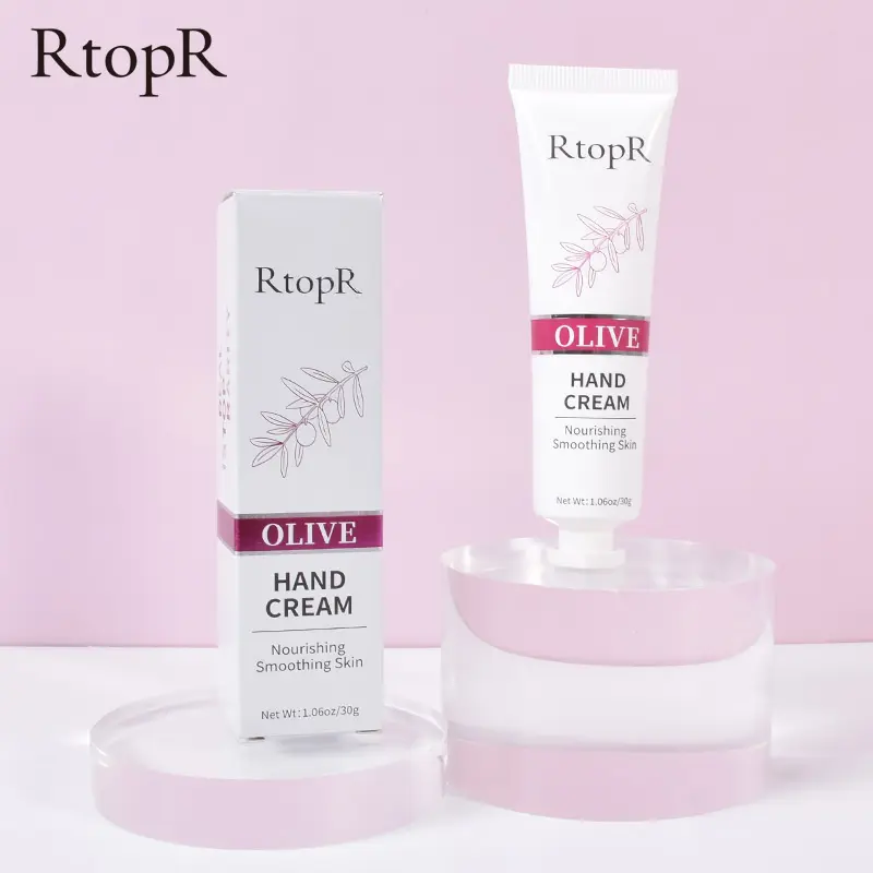 New RtopR Olive Oil Serum Repair Hand Cream Nourishing Hand Care Anti Chapping Anti Aging Moisturizing Whitening Hand Cream