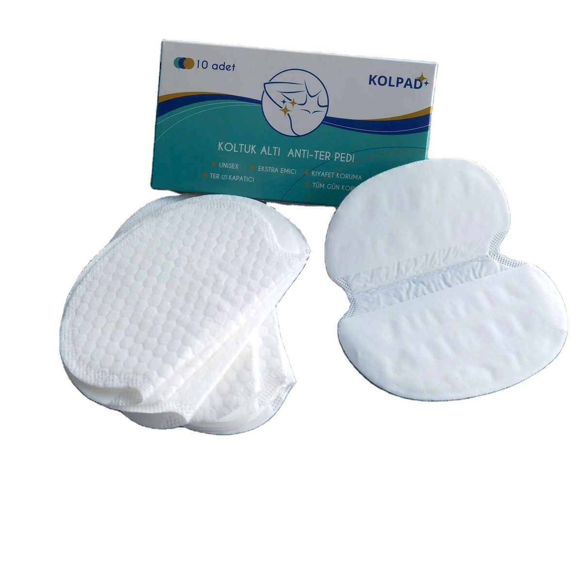 Disposable Armpit hygiene products Absorbent Pad Under Arm Absorbent Pads Cotton Anti Underarm Sweat Pad