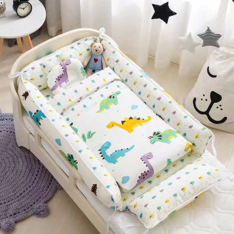 Hot Selling Infant Portable Machine Washable Bionic Uterine Sleep Positioner Anti-Collision Baby Cribs Nest Bed Lounger