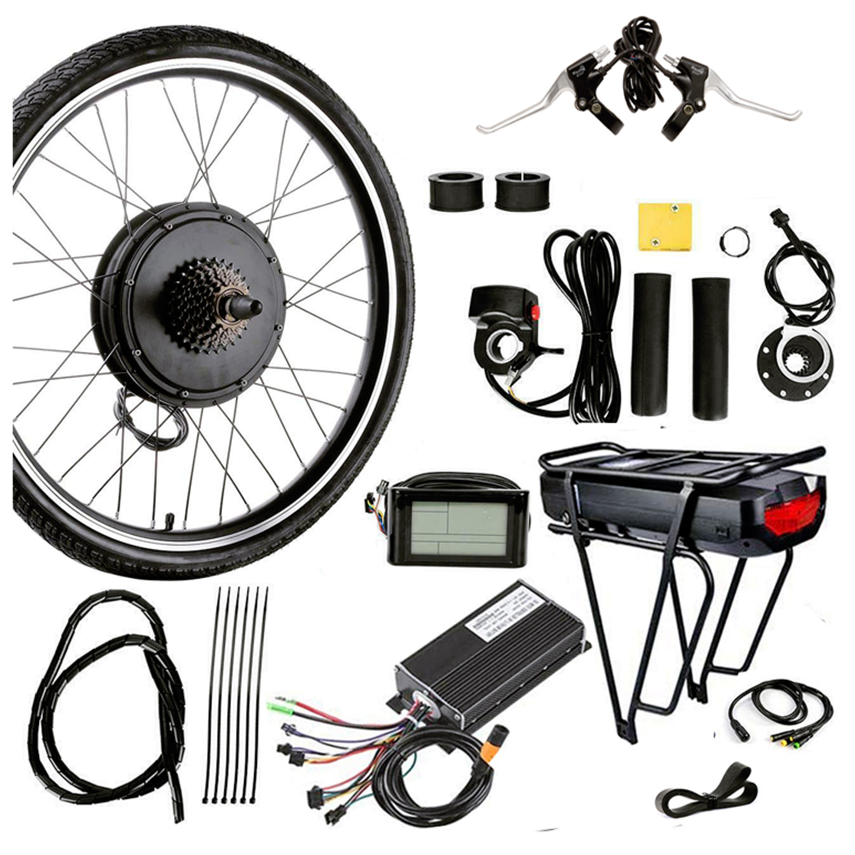Горячая Распродажа 48V, фара для электровелосипеда в Conversion Kit 1000W/1500W электрический велосипед комплект прочие Запчасти для электровелосипедов