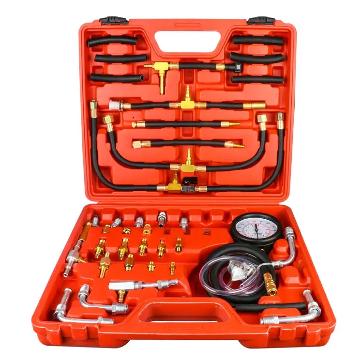 Universal TU-443 Hot Sale Automotive Car Injection Oil  Gauge Fuel Pressure Tester Tool Kit