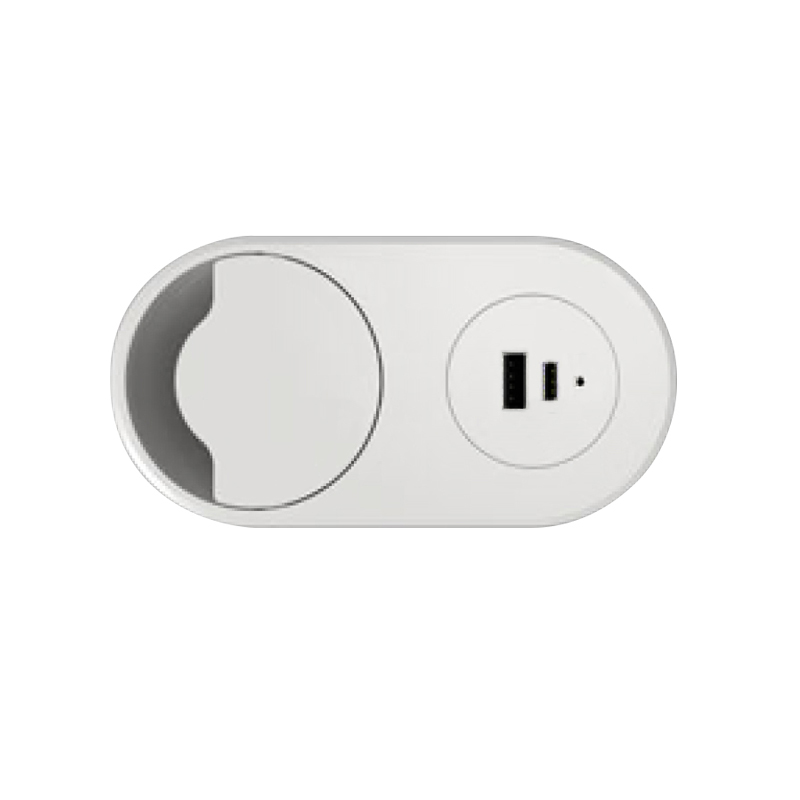 Оптовая продажа, пластиковые втулки для кабеля, управление двойным USB-зарядным устройством, втулки для офисной мебели, стола, кабеля, провода, отверстия для крышки