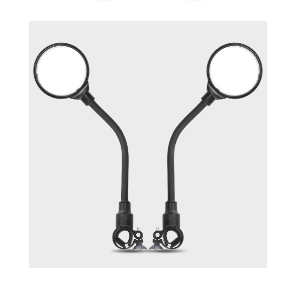 New bicycle hose rearview mirror electric motorcycle adjustable rearview mirror reflector riding supplies