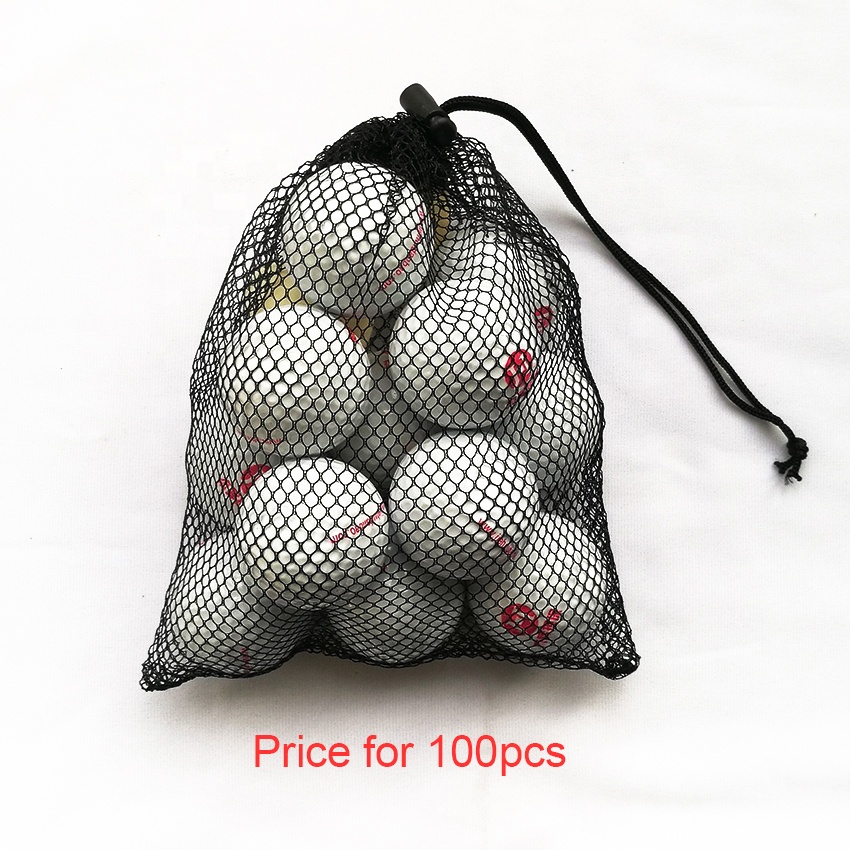 Сток простой 20 шт. Гольф Мячи drawstring mesh bag