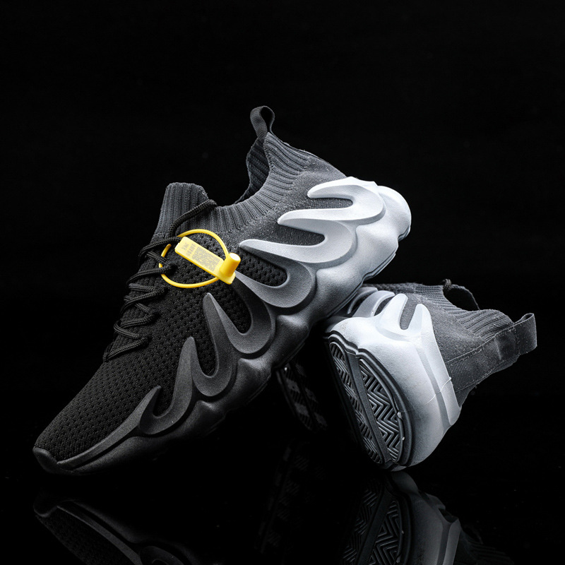 2021 fall new volcano 450 socks breathable fly woven fashion running casual sports shoes men enduring sport shoes