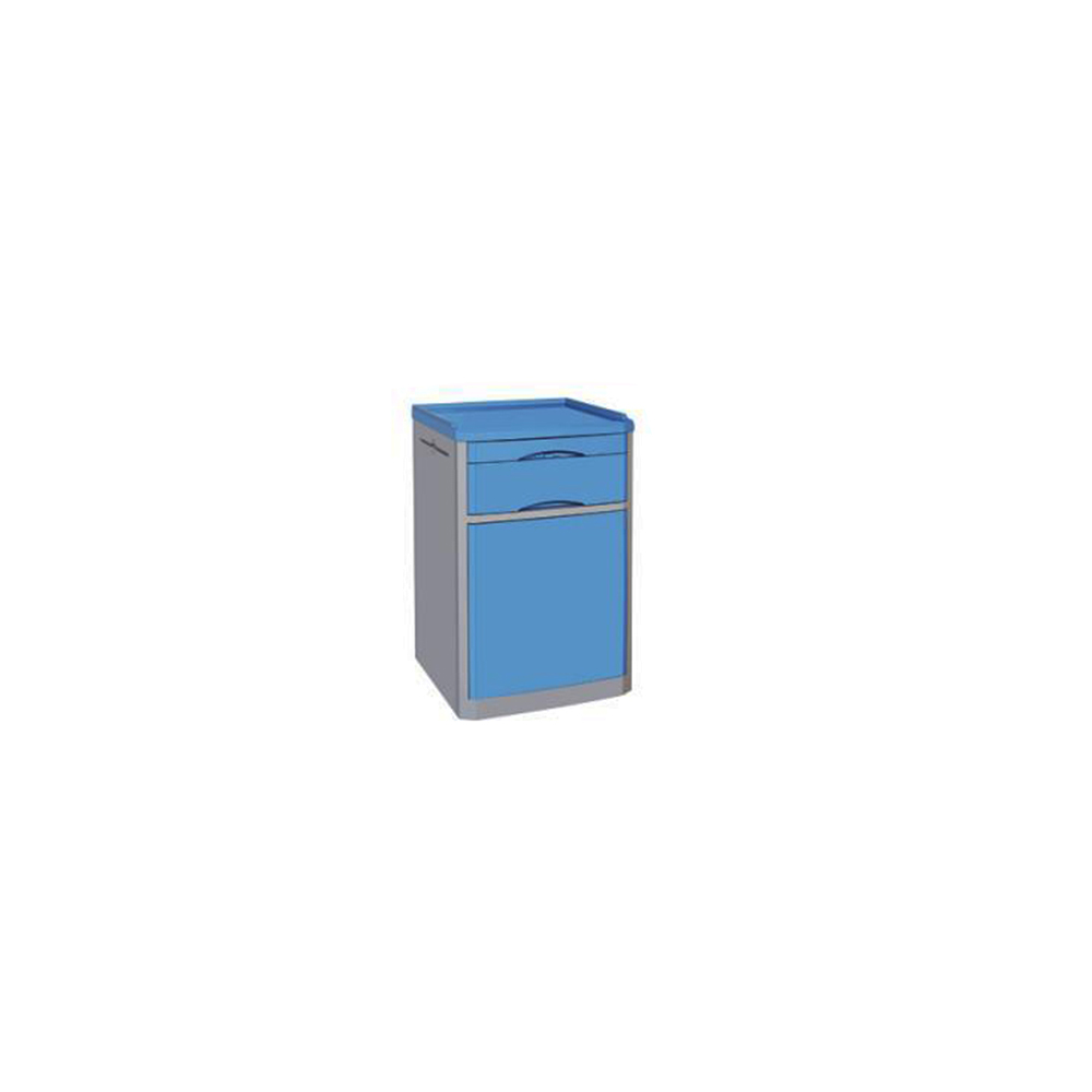 YH-C01 Manufacturer ABS bedside table Mobile Hospital Beside Cabinet Medical bedside table