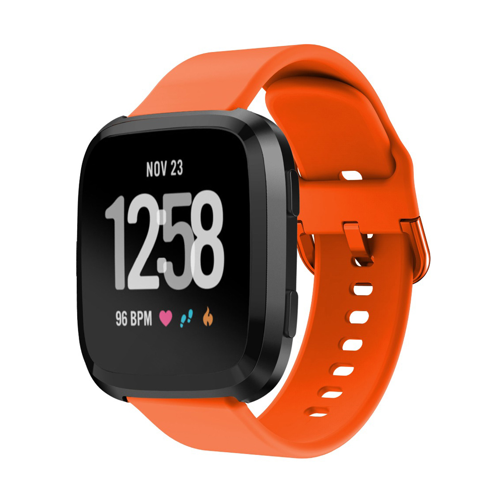 Мягкий резиновый сменный спортивный браслет для силиконового браслета Fitbit Versa Lite, ремешки для часов