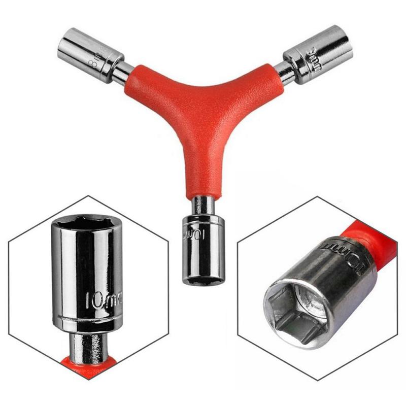 3 Way Hex Wrench,Y-type Bicycle Outer Hexagon Wrench,Mountain Bike Repair Tool High Hardness Repair Tools