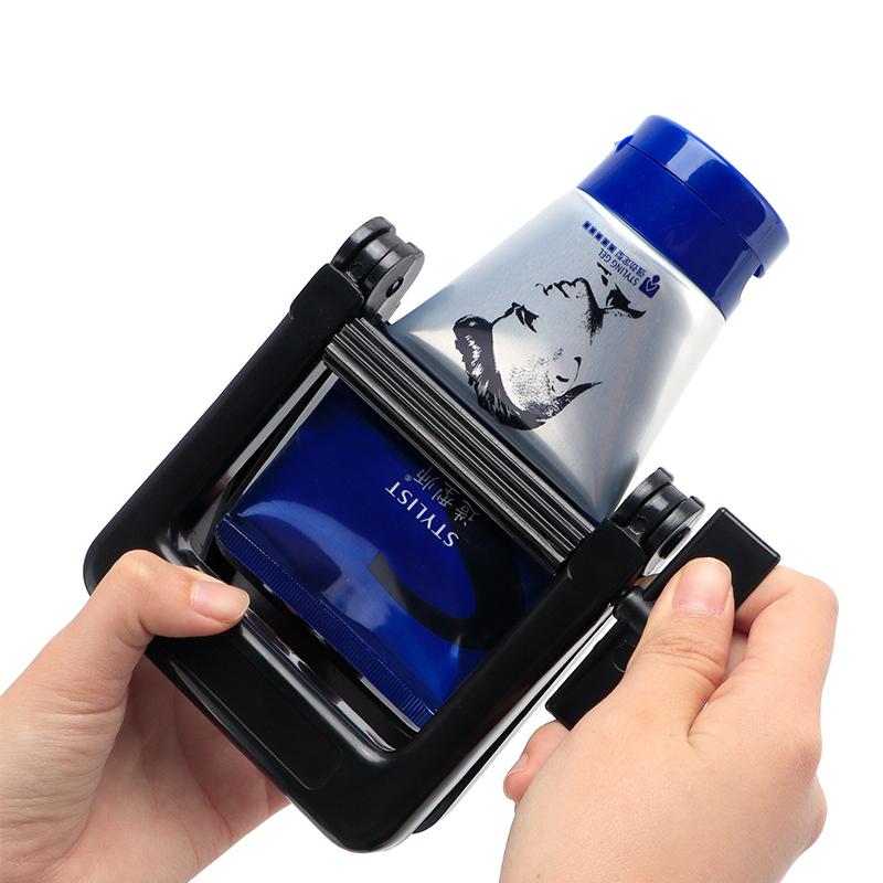 Hair specific pigment, dye and paste clip, hair salon squeeze and paste device