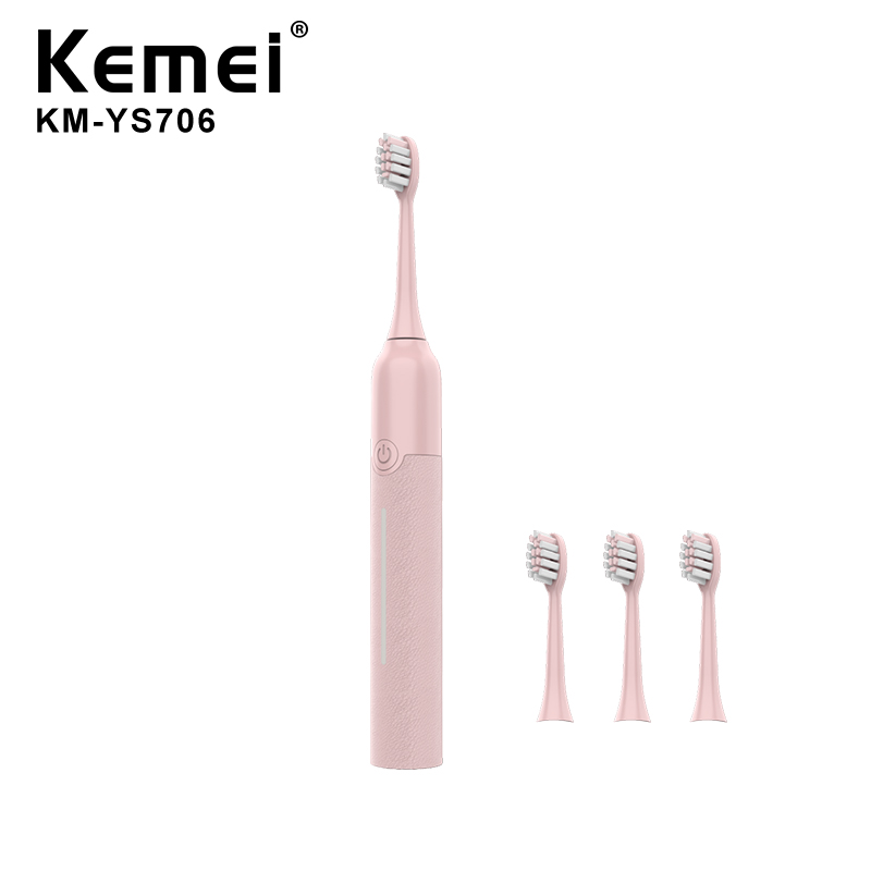 Kemei Km-YS706 Hot Selling High Quality Wholesale Multi Function 5 Speed Adjustment Electric Toothbrush