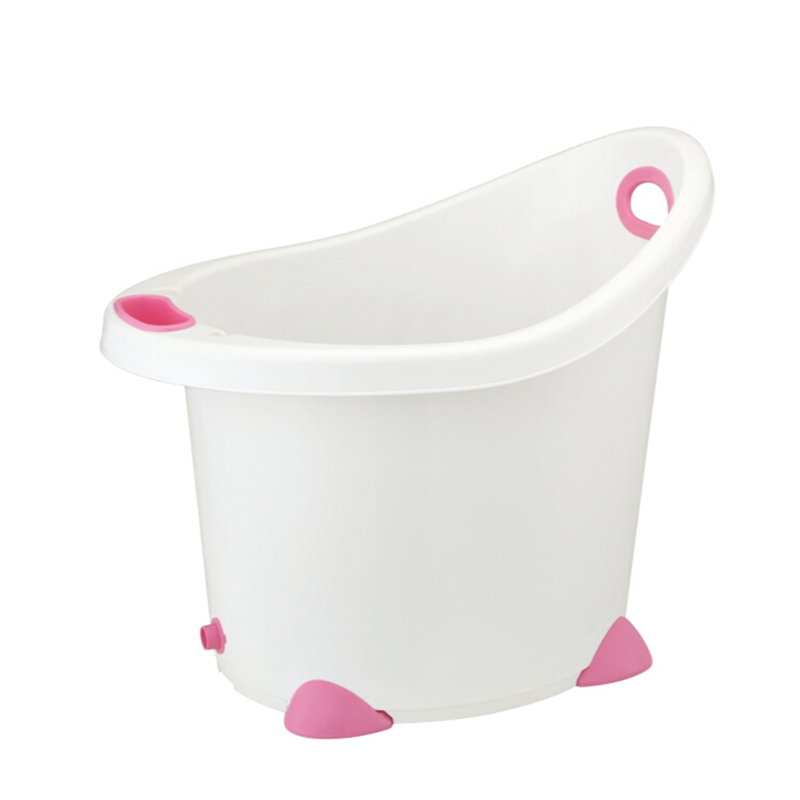 Plastic new dsign safe kids bath tub for baby and kids