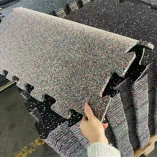 Best Selling Interlocking Rubber Floor Mats Rubber Tiles EPDM can be used in home