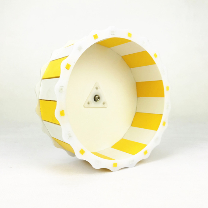 MewooFun 21cm Hamster Wheel Toy Silent Exercise Cage Attachment Running Wheel for Hamster Entertainmenty