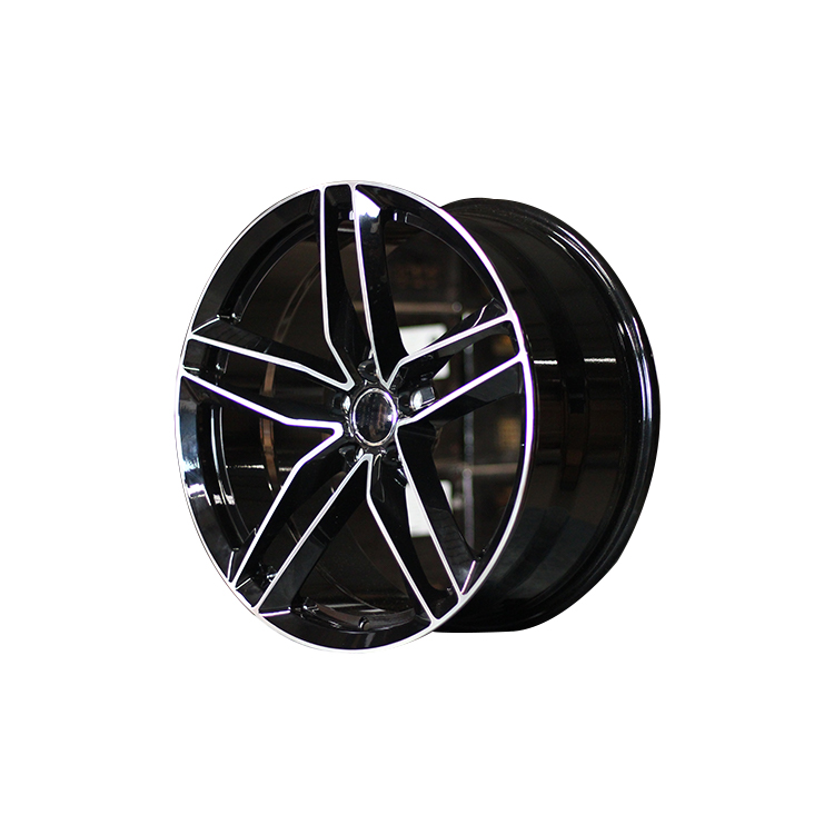 Gloss Black Machine Face Custom Forged Aluminum Alloy Racing Wheels
