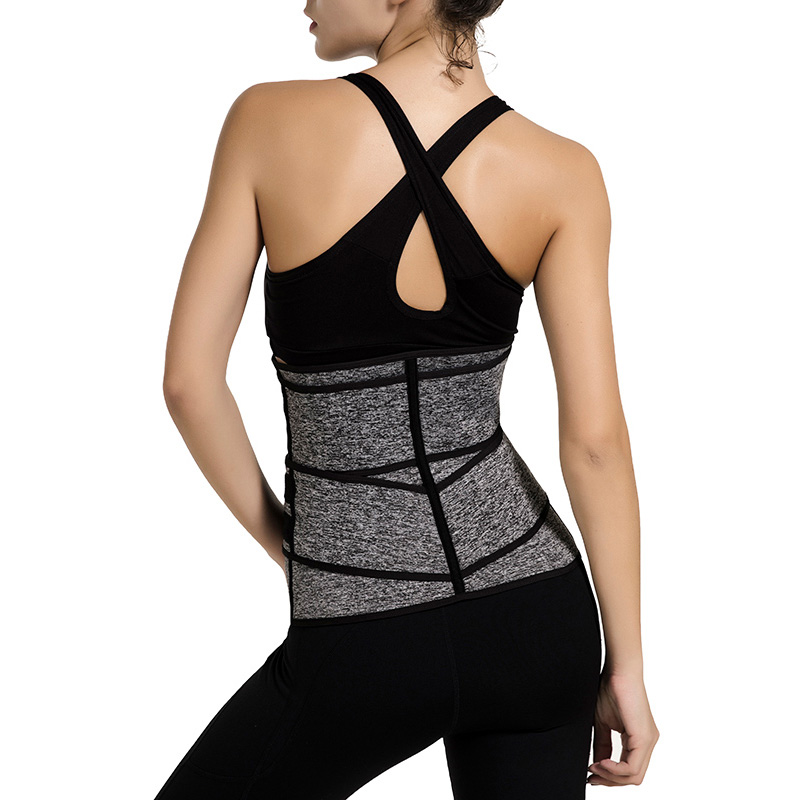 AWK compression custom waist trainers gym waist trainer vest latex waist trainer body shaper