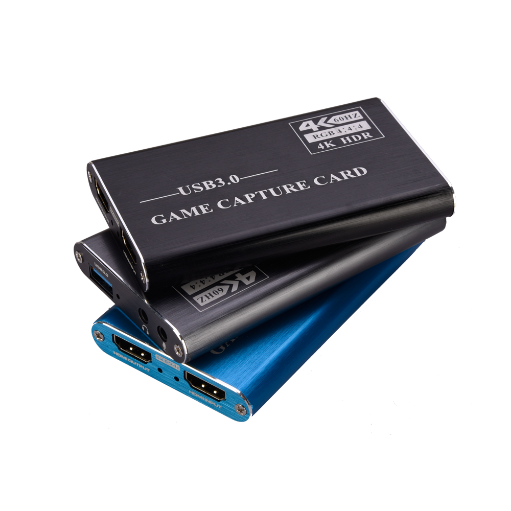 Карта видеозахвата HD с hdmi на usb, Карта видеозахвата для игр, DVD, HD-камера, запись живого потокового видео, захват циклическим выходом