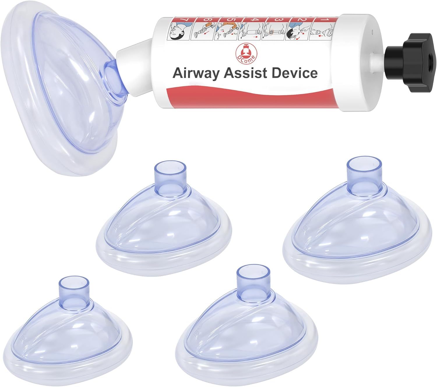 Choking Suction Apparatus Effective Assist Device to Remove Fluids& Objects Easy to Use Travel Home Kit/Heimlich Maneuver Device