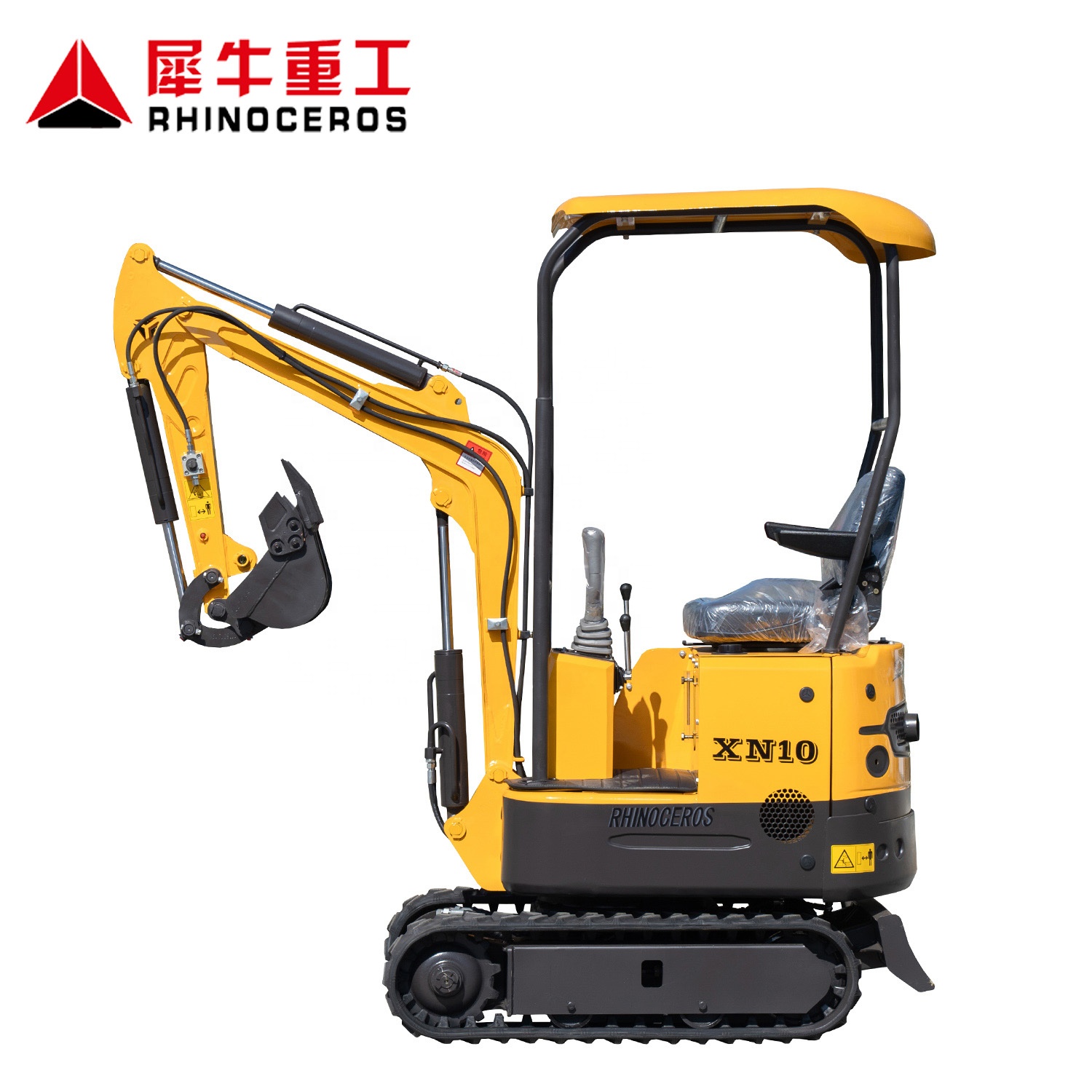 Миниатюрный экскаватор RHINOCEROS XN08 EURO V, Официальный Поставщик