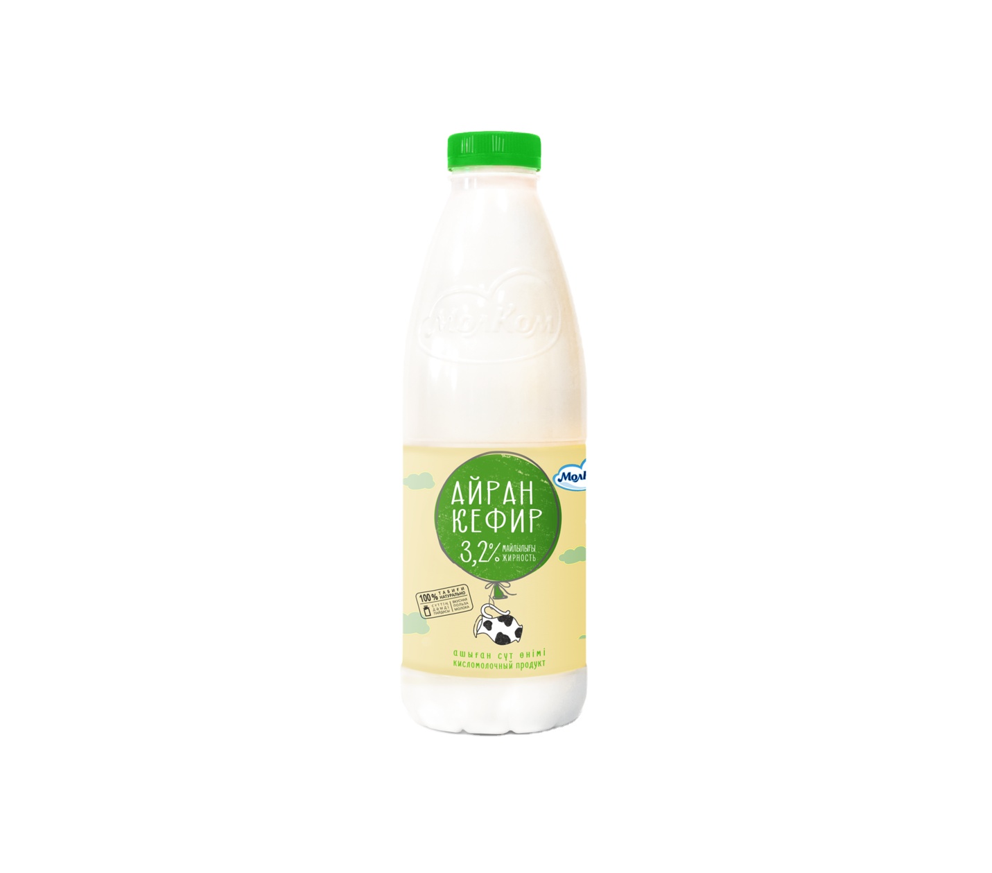 3.2% Fermented Dairy Sour Milk Ayran Kefir Drink , 0.9L