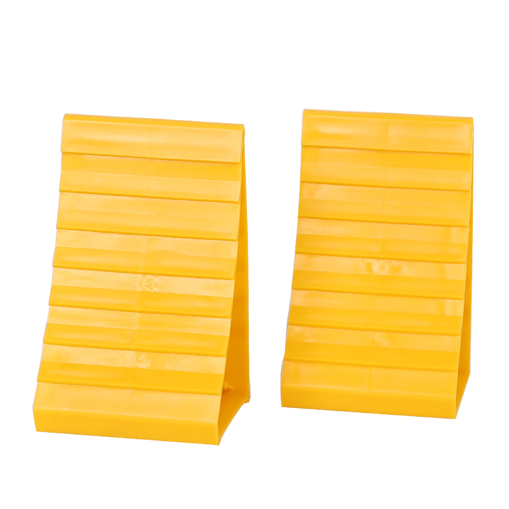 2021 hot sales non slip heavy duty UV protection Polypropylene Wheel Chock holder for car vehicle truck