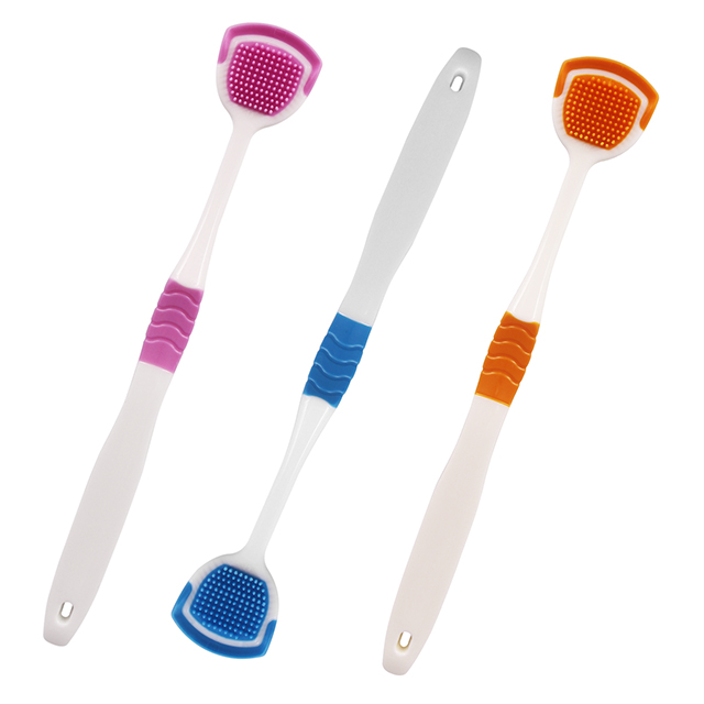 Factory Wholesale High Quality Clean Oral Hygiene Plastic Tongue Scraper Cleaners
