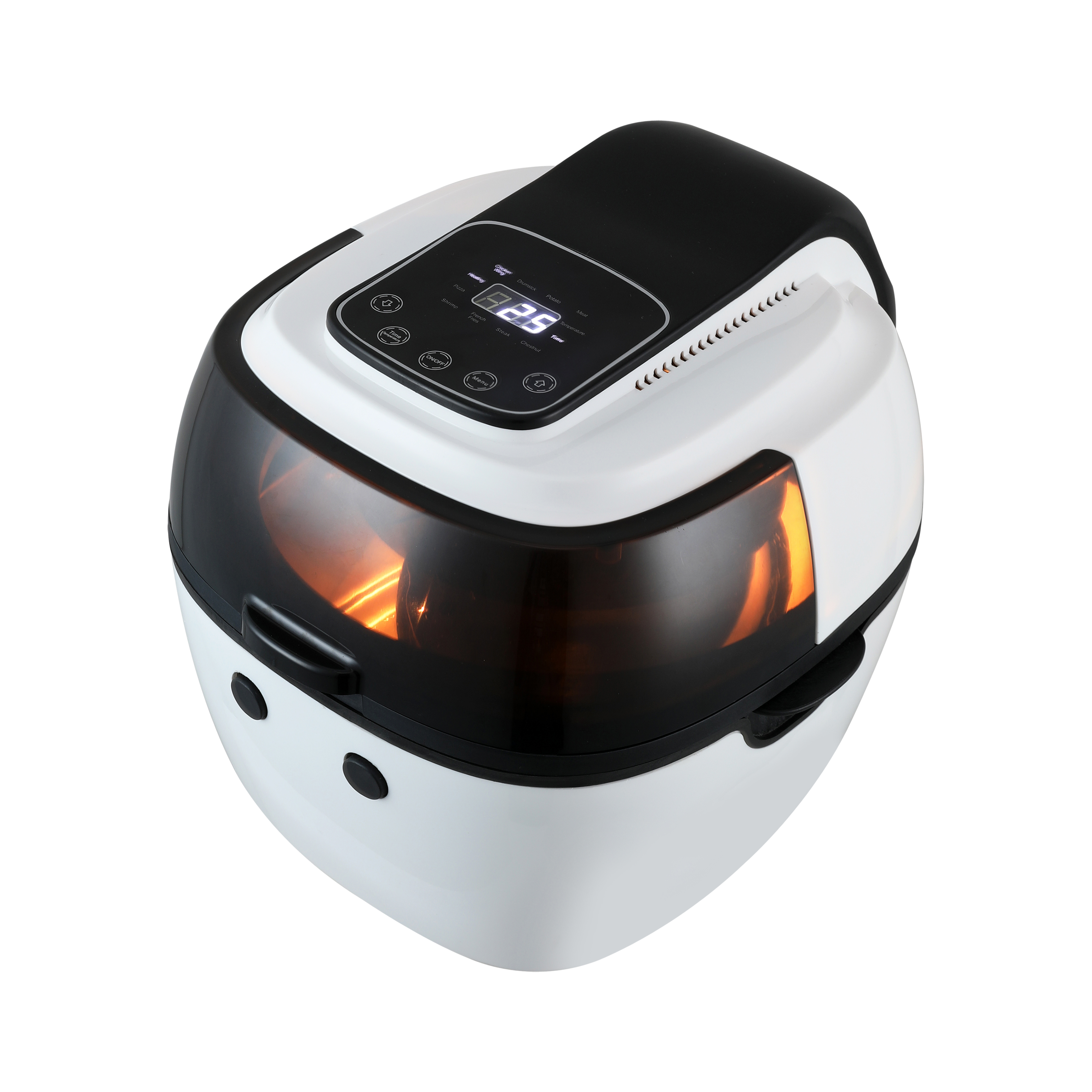 Паровая духовка airfrier Deerma Moq 1, светодиодное стекло для плиты 8 в 1, контроль температуры, профессиональная крытая решетка для гриля, маленькая с воздушной фритюрницей