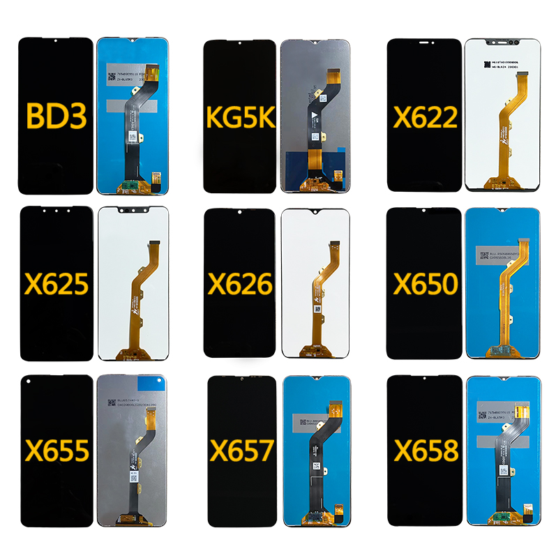 Мобильный телефон lcds для Infinix X650 X657 X688 X682 KG5K lcd для дисплея сенсорный экран техно сборка оригинальный infinix и itel