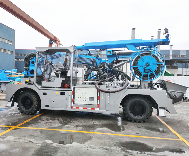 Новинка HK30, насос для мокрого бетона shotcrete, грузовик для распыления бетона