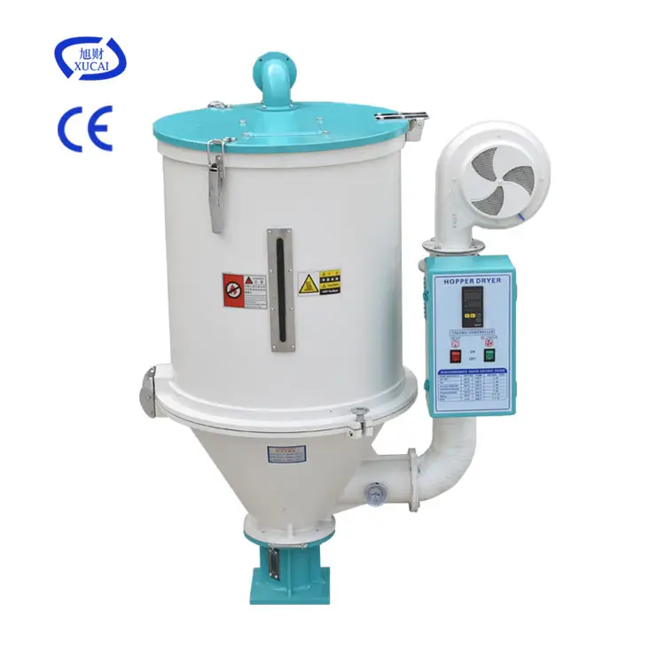 2022 new design hopper dryer plastic granules PVC plastic dryer energy saving dryer for plastic recycling machine