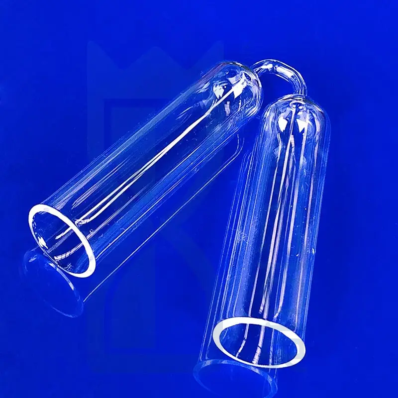Customizable Clear Quartz Glass Tube High Temperature Resistant Quartz Glass Cylinder