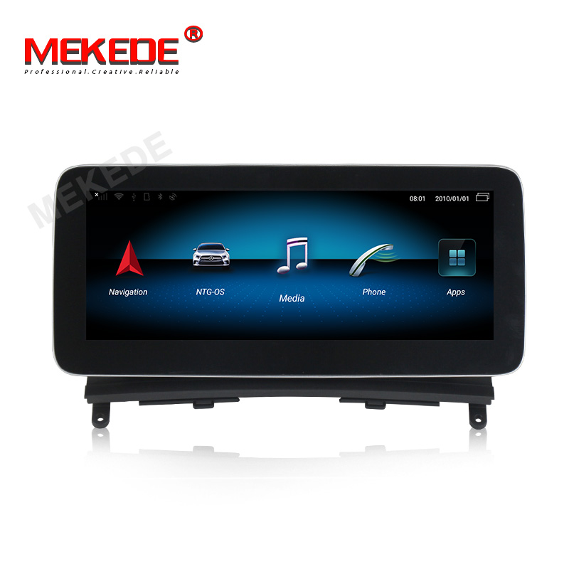 Автомобильный dvd-плеер MEKEDE, 10,25 дюйма, android 8 ядер, 8 + 128 ГБ, для Benz C Class W204 2008-2010, NTG4.0, Wi-Fi, BT