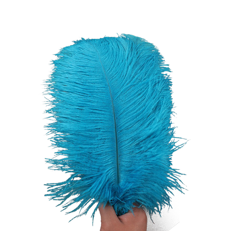 Заводская дешевая цена черный feather40cm-45cm страусиных перьев